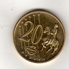 SLOVÉNIE SLOVENIA  PIECE  20 CENT 2003 euro  TRIAL ESSAI PROBE PRUEBA SPECIMEN