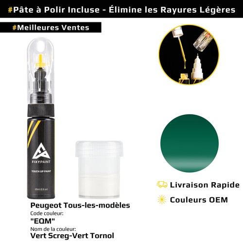 Peinture retouche pour - de,