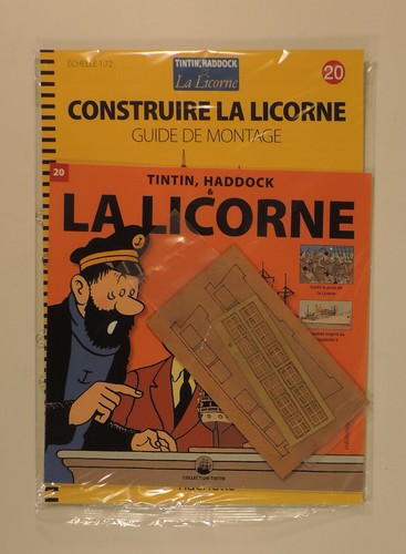 Tintin construire licorne - la,