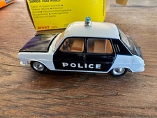 DINKY TOYS SIMCA 1100 POLICE RE 1450  MADE IN SPAIN MECCANO BOITE D'ORIGINE
