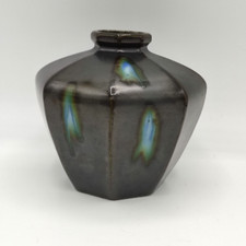 Vase ancien en céramique flamée faïence de Bruyn à Fives Lille