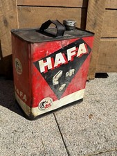 Ancien bidon d'Huile HAFA 4L