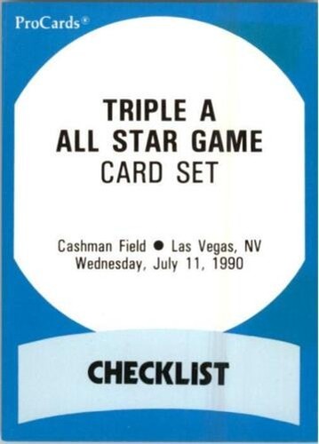 B3141 1990 procards - 1990, bb