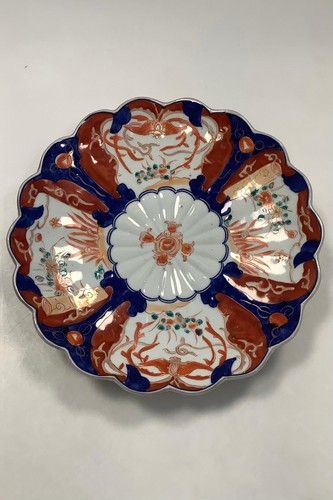 Plat porcelaine orientale - plat,