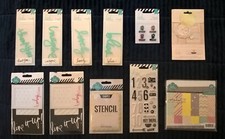 Heidi Swapp Lot Of 12 Craft