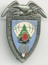 PARACHUTISTE / 14° RPCS LIBAN