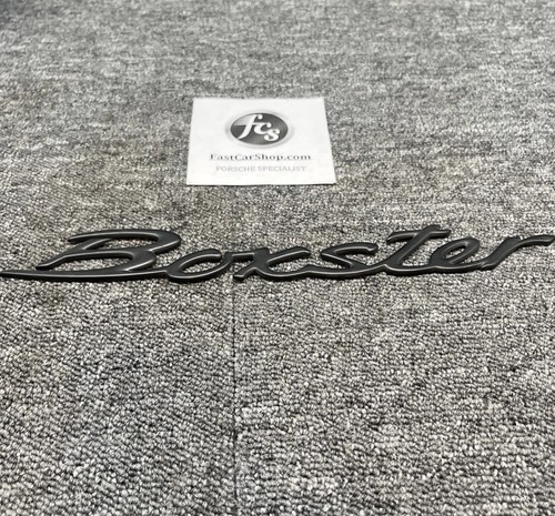 Sigle porsche boxster noir mat - porsche,
