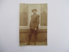 ANCIENNE PHOTO MILITAIRE SOLDAT DE PLAIN PIED A IDENTIFIER