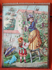 Puzzle ancien en bois