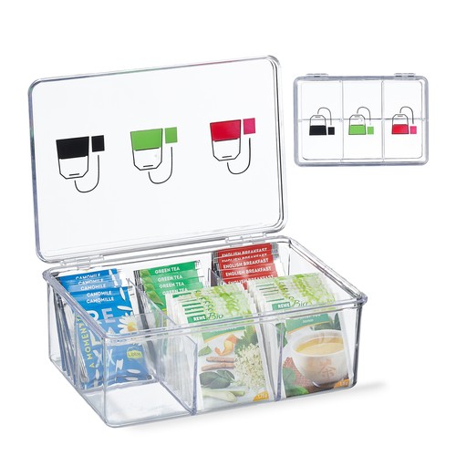 Coffret tisane plastique thé