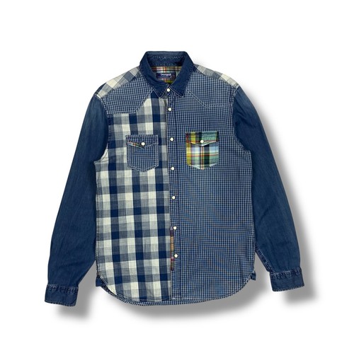 Chemise carreaux desigual - chemise, à