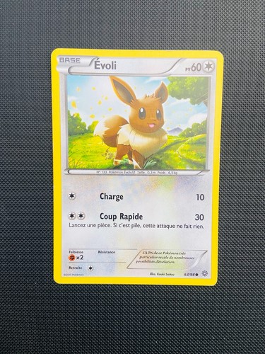 Carte pokemon evoli xy - carte,