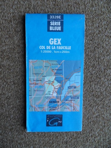 524 carte ign série bleue - 524-,
