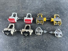 6 Pairs Vintage Automatic Pedals / Look Time Shimano Racer 