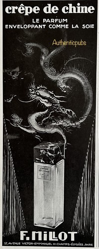 Publicite millot parfum - f.,