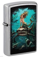ZIPPO ★ MERMAID AND SHARKS