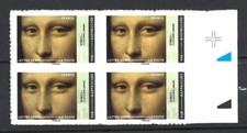 BLOC de 4  Timbres
