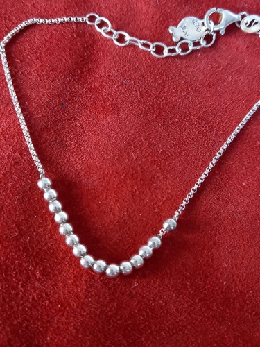 Bracelet argent massif signé - bracelet,