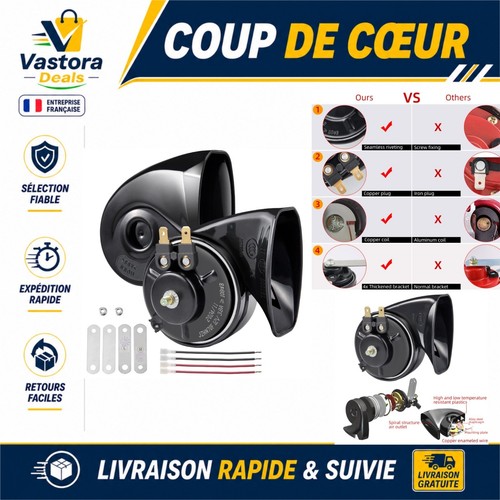 Rupse klaxon universel - rupse, 12v