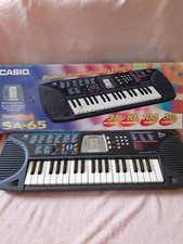 Clavier Synthétiseur Casio SA -65 Songbank
