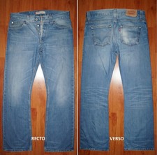 JEANS LEVIS 512 "Bootcut" W32 L32 (FR t42)   bleu clair délavé 4608