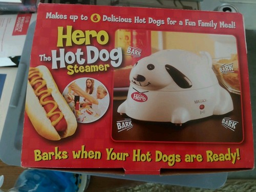 Hero hot dog steamer cooker - hero,