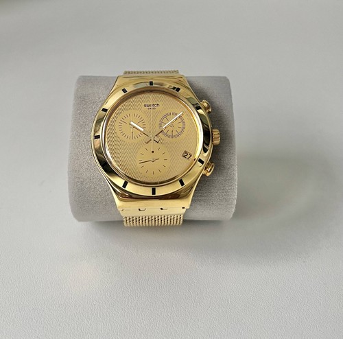 Swatch irony chrono golden - swatch,