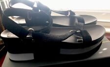 Lola Cruz Jewel Shoes Dress Sandal Black Size 49 EU 9.5 US New Retail $350