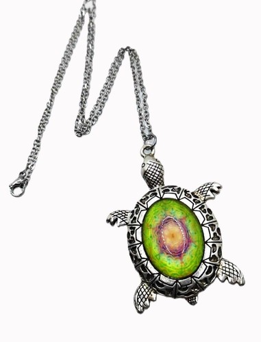 Collier pendentif tortue - tortue,