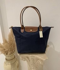 sac longchamp Marine Taille L