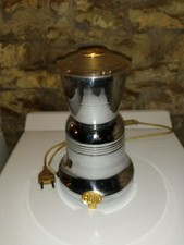 Superbe ancien moulin à café électrique chromé ELAUL