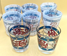 Lot de 8 verres vintage Pepsi