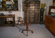 Porte manteau perroquet Baumann en bois de hêtre courbé 1930's