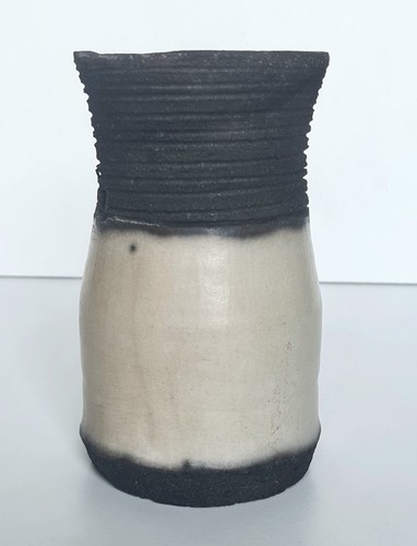Vase céramique raku signé - céramique,