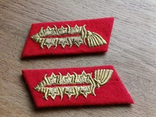 Pattes de col d'officier général Allemand Seconde Guerre Mondiale Grade (repro)