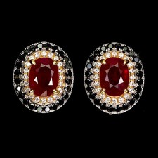 925 Argent Sterling Boucles