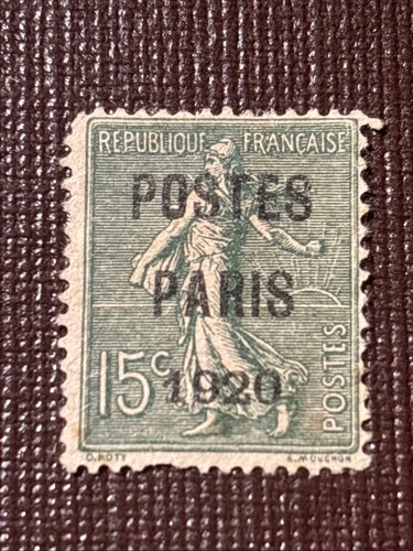 Timbre france semeuse pré - france,