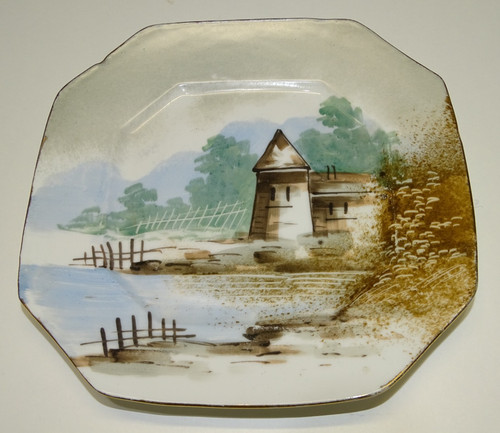 Belle ancienne assiette - ancienne,