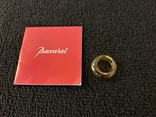 Bague jonc ambre en cristal de