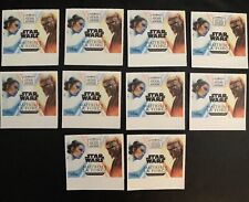 ❤Lot de 10 Pochettes STAR WARS - L'ascension de Skywalker Leclerc 40 Stickers