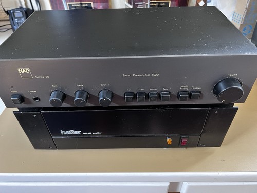 Hafler 200 power amplifier - hafler, dh-200