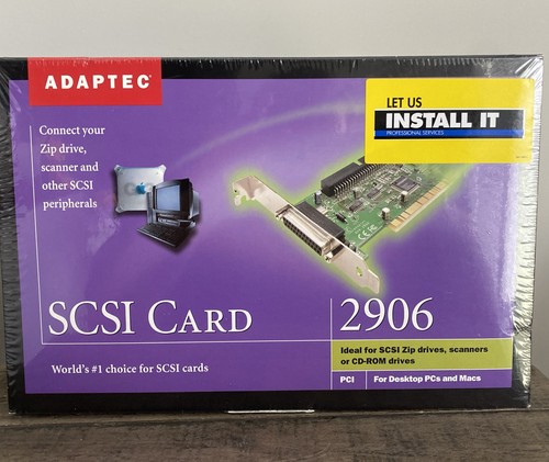 Adaptec scsi connect - connect,