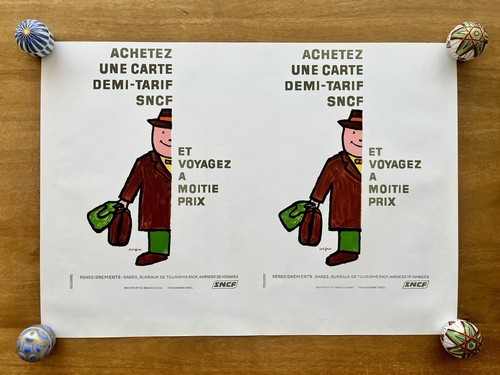 Affiche originale demi - affiche,
