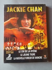3DVD JACKIE CHAN - LE CRI DE LA HYENE / LE JEUNE TIGRE / LA NOUVELLE .... - NEUF