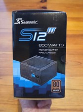 650W Alimentation pour PC de bureau - Seasonic Model SSR-650GB