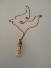 Fiole (mini) en verre avec or