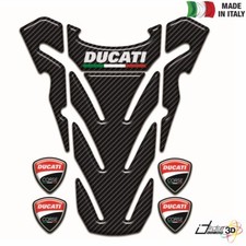 RESINED STICKER TANK PAD 3D PROTECTION CARBON FOR DUCATI UNIVERSAL MONSTER