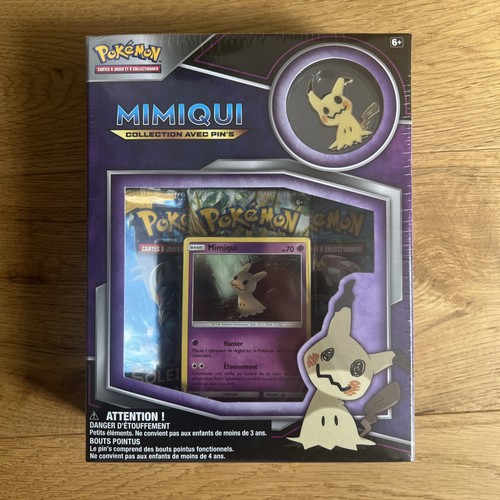 Pokémon coffret mimiqui pin - pokémon,
