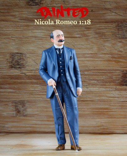 Nicola romeo painted resin - painted,