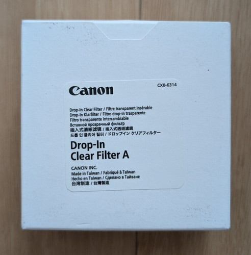 Filtre canon drop clear - clear, a